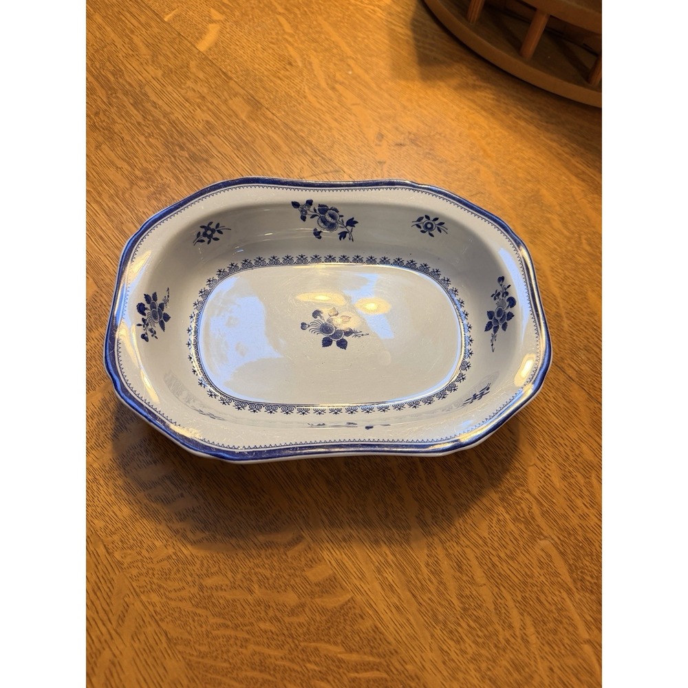 Vintage Copeland Spode Gloucester 9.5" Rectangle Serving Bowl MINT